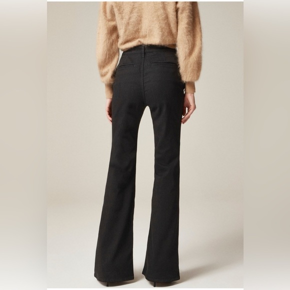 NEW J. Crew Women's Size 29 Black Bootcut Semi-Stretch High-Rise Flare Jeans - Picture 7 of 12